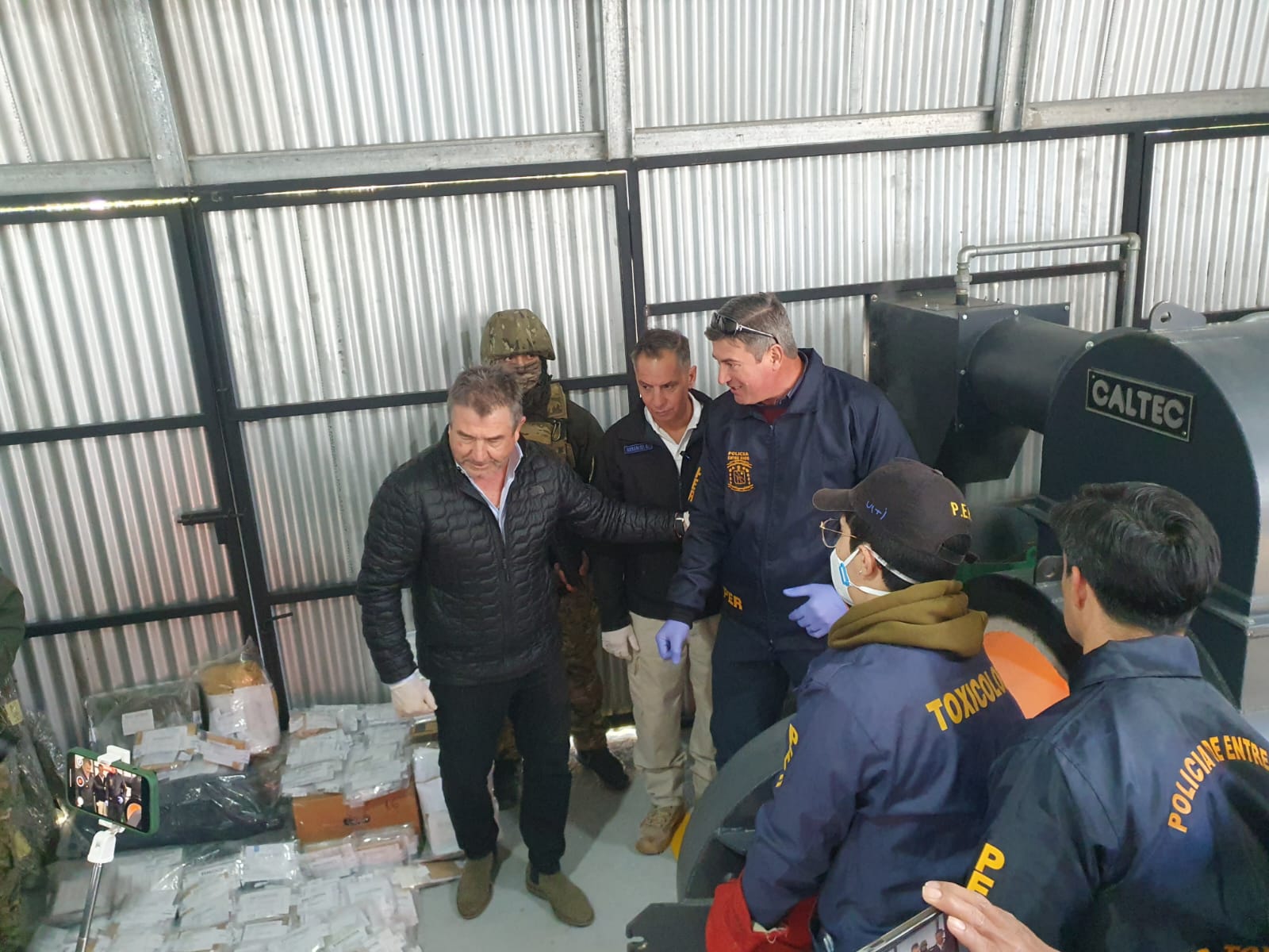 Roncaglia desnaturalizó por segunda vez droga en La Paz